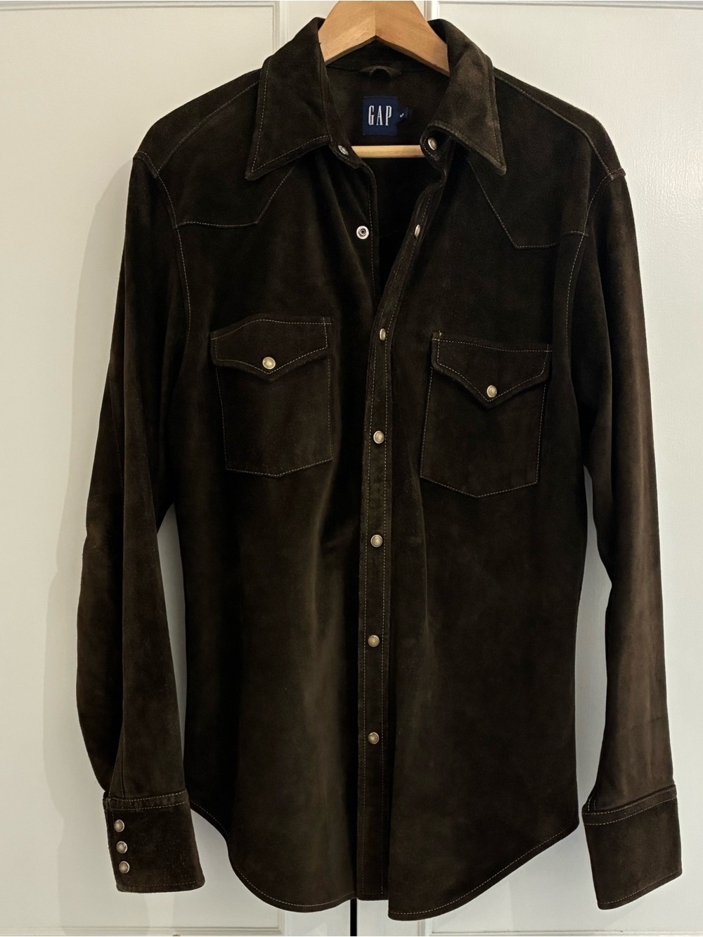 Gap Suede Western Overshirt